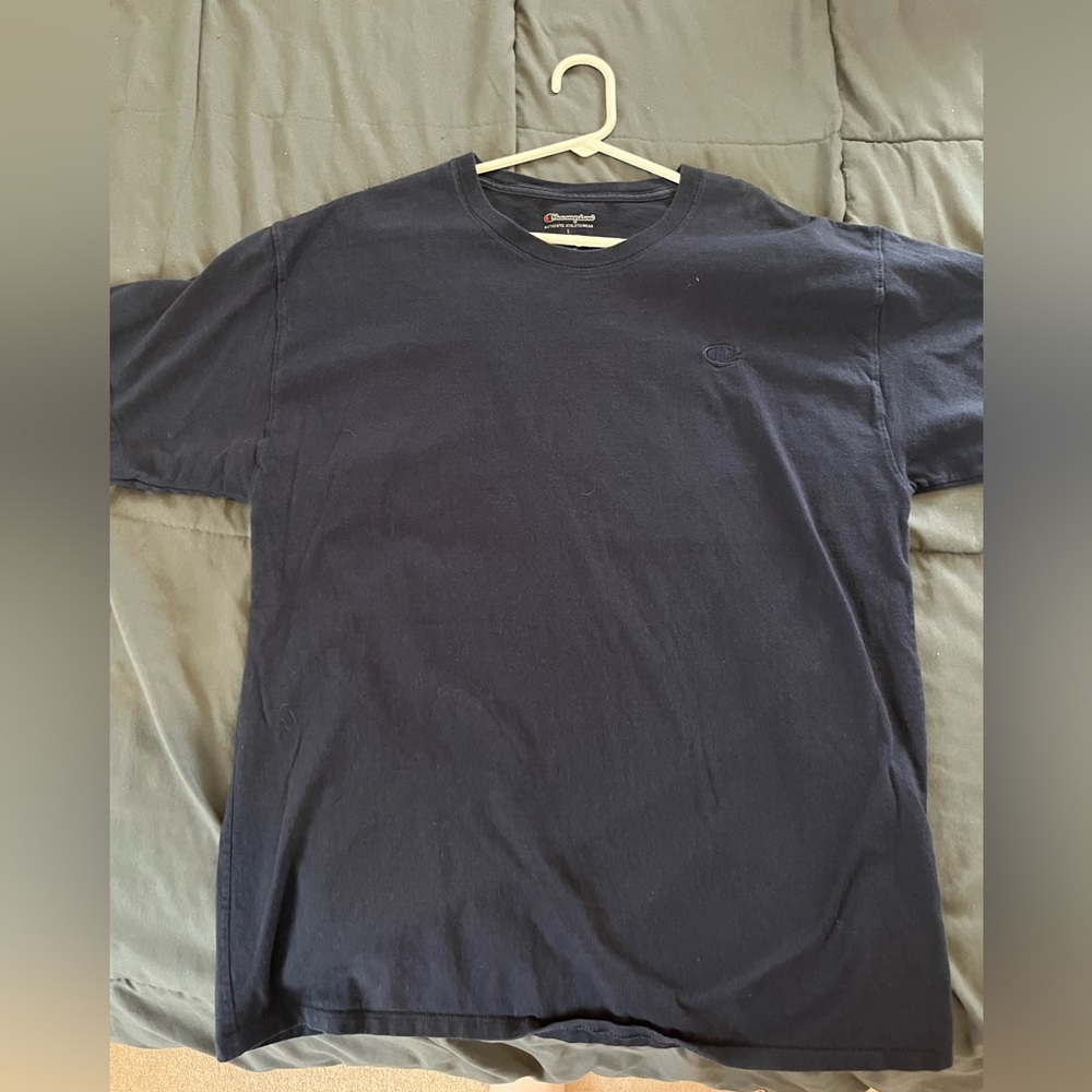 Navy Blue Champion Tee
